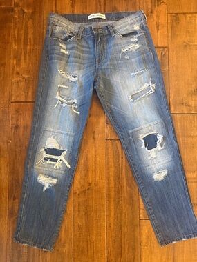 Flying Monkey Jeans Distressed ankle style Y10037 size 27